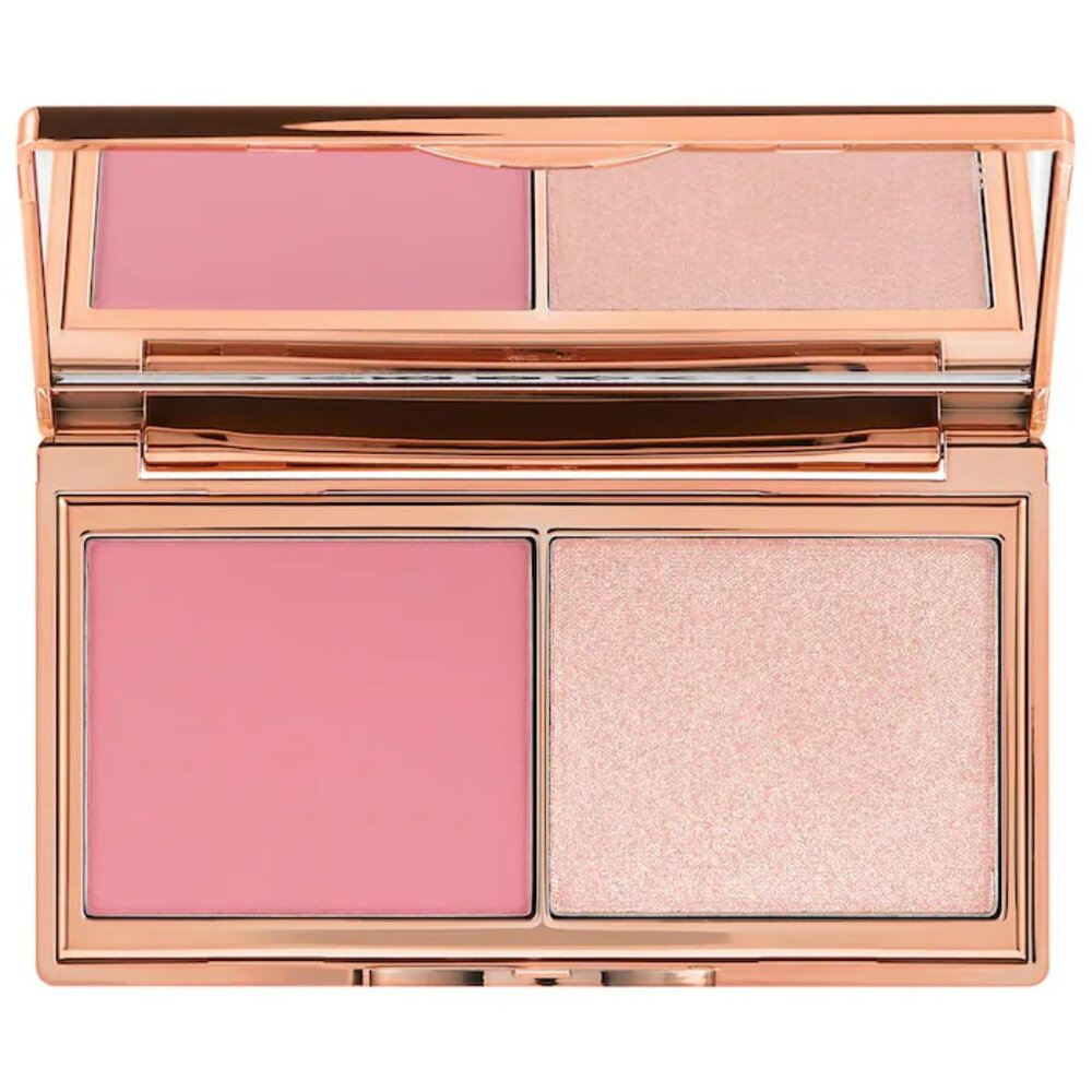 NIB ✔️ CT Hollywood Blush & Glow Glide Palette #FAIR - MEDIUM / PALE ✔️ BNIB